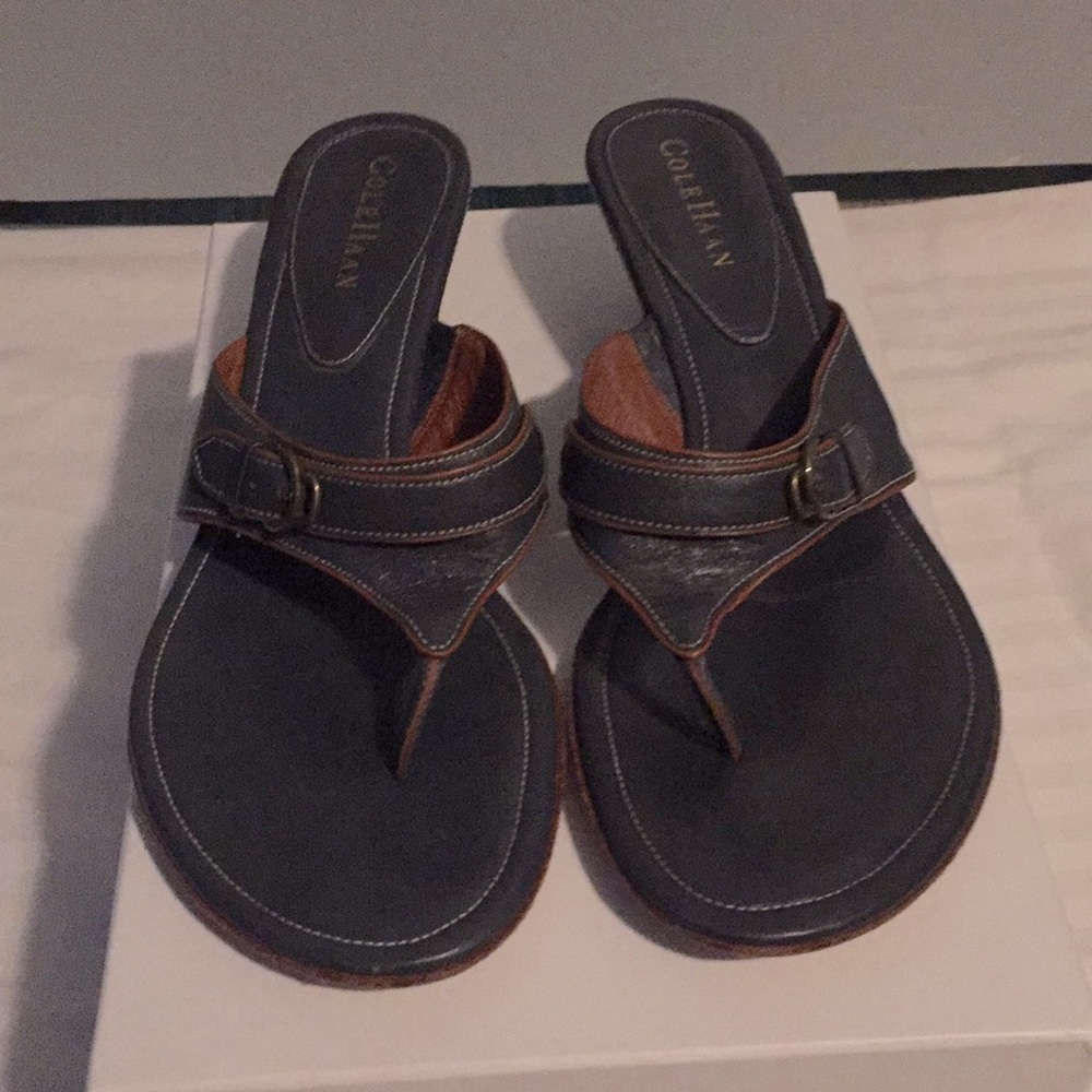 COLE HAAN slip on mule sandals